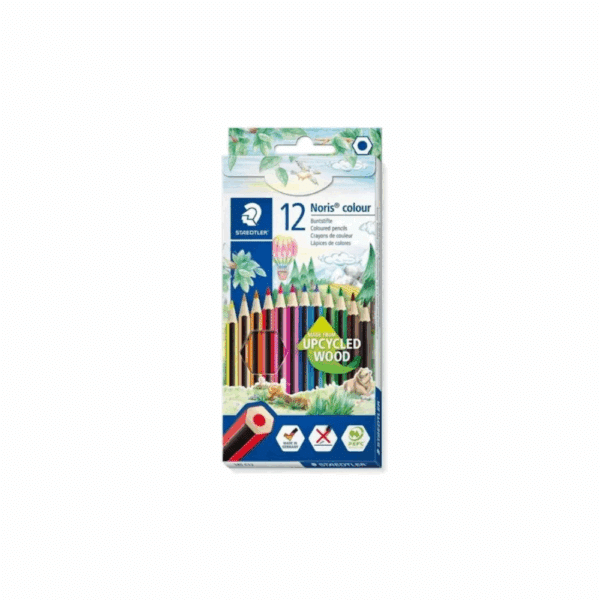 CAIXA DE LÁPIS DE COR STAEDTLER 12 CORES / MATERIAL ESCOLAR