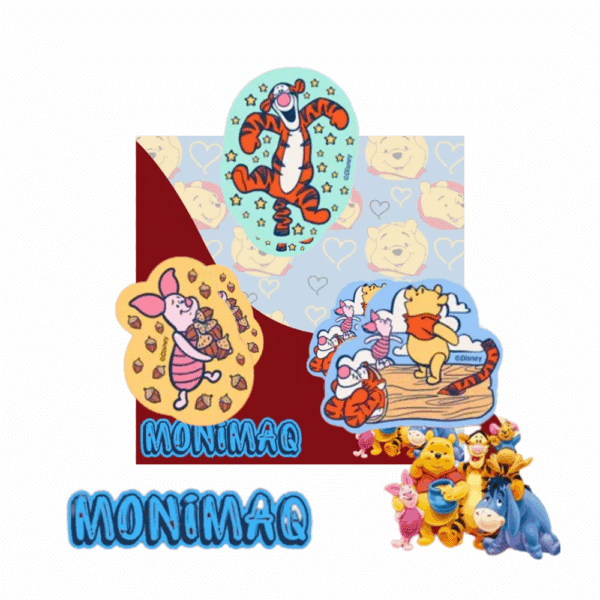 BORRACHA URSINHO POOH / LEO&LEO / PAPELARIA FOFA KAWAII / MATERIAL ESCOLAR