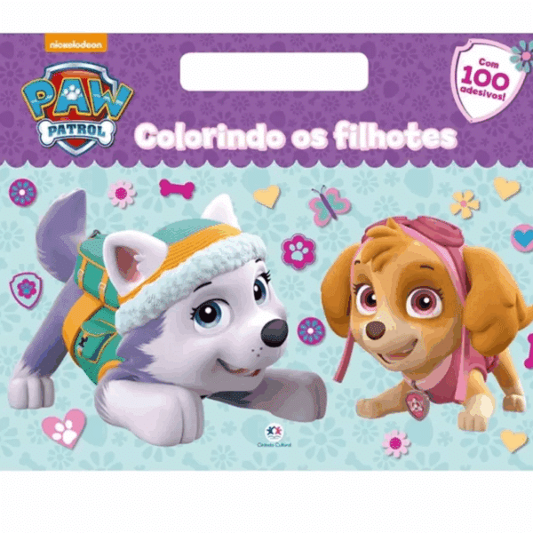 LIVRO DE COLORIR MEGABLOCO COM 100 ADESIVOS