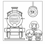 LIVRO PARA COLORIR COZY TIME | HARRY POTTER - Imagem 6