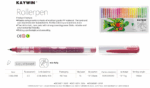 KIT 24 CANETAS | KAYWIN ROLLERPEN | PONTA FINA - Imagem 3