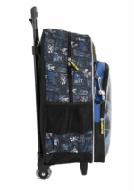 Mochila de Rodinhas Batman Oficial | Escolar Infantil Masculina com 2 Rodas | LUXCEL | DC COMICS - Imagem 3