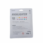 Kit Marca-Texto Cores Vibrantes GRASP | 12 Unidades - Imagem 2