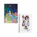 CADERNO ESPIRAL PRINCESAS DISNEY | CAPA DURA | 10 MATÉRIAS