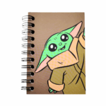 CADERNO DE ANOTAÇÕES STAR WARS | DARTH VADER E BABY YODA | CAPA MOLE | 50 FOLHAS - Imagem 4