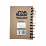CADERNO DE ANOTAÇÕES STAR WARS | DARTH VADER E BABY YODA | CAPA MOLE | 50 FOLHAS - Imagem 5
