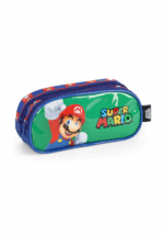 ESTOJO ESCOLAR DUPLO SUPER MARIO | LUXCEL ORIGINAL | NINTENDO - Imagem 5