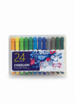 CANETINHA HIDROGRÁFICA | COZILON COLOR PEN 24 CORES | PONTA DOT | ESTOJO PLÁSTICO