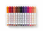 CANETINHA HIDROGRÁFICA | COZILON COLOR PEN 24 CORES | PONTA DOT | ESTOJO PLÁSTICO - Imagem 3