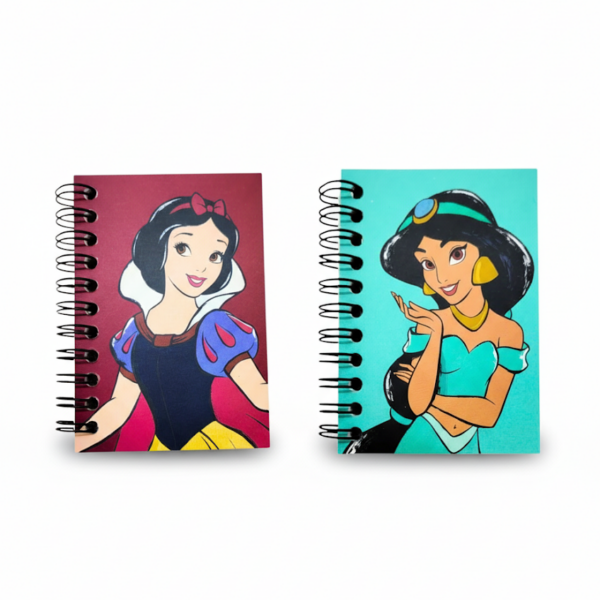 Cadernos Espiral Disney Princesa | Capa Mole | 50 Folhas